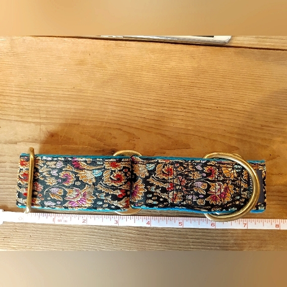 Dog collar 2 Hounds design 1.5